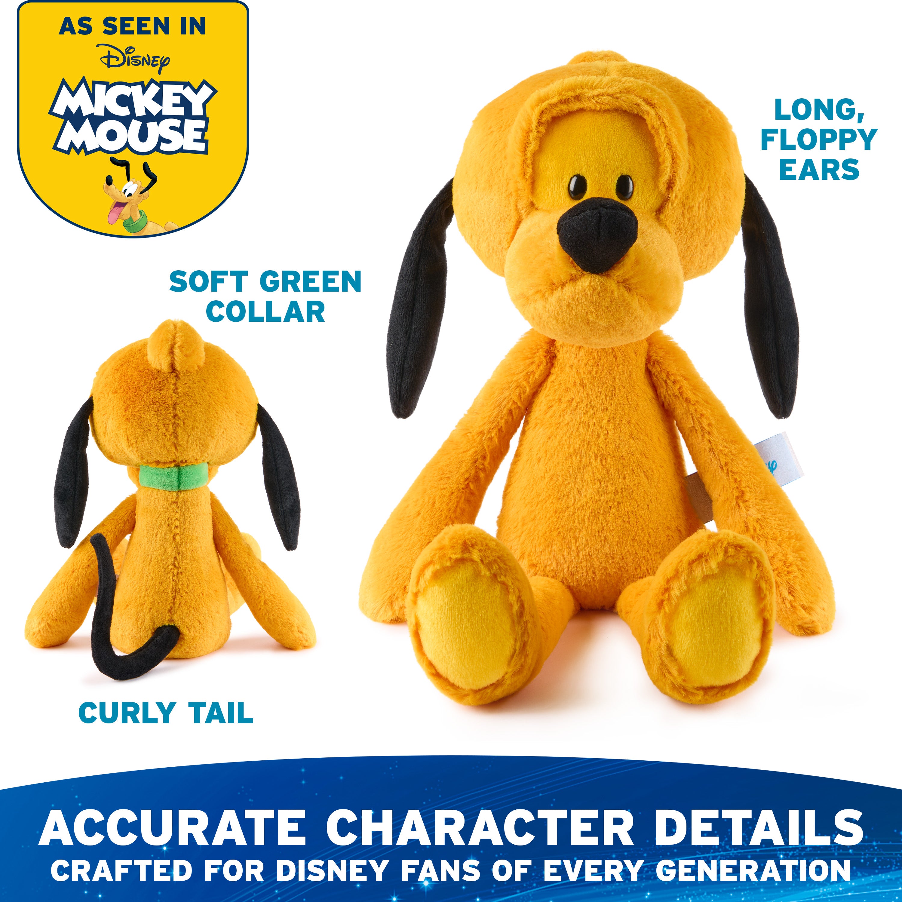 Toothpick Pluto, 15 in – Gund