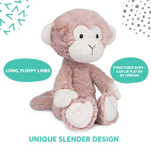 Lil' Luvs Collection - Micah the Monkey Plush, 12 in