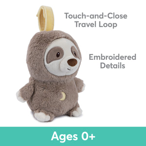 Lil’ Luvs On-the-Go Sloth Soother, 6 in