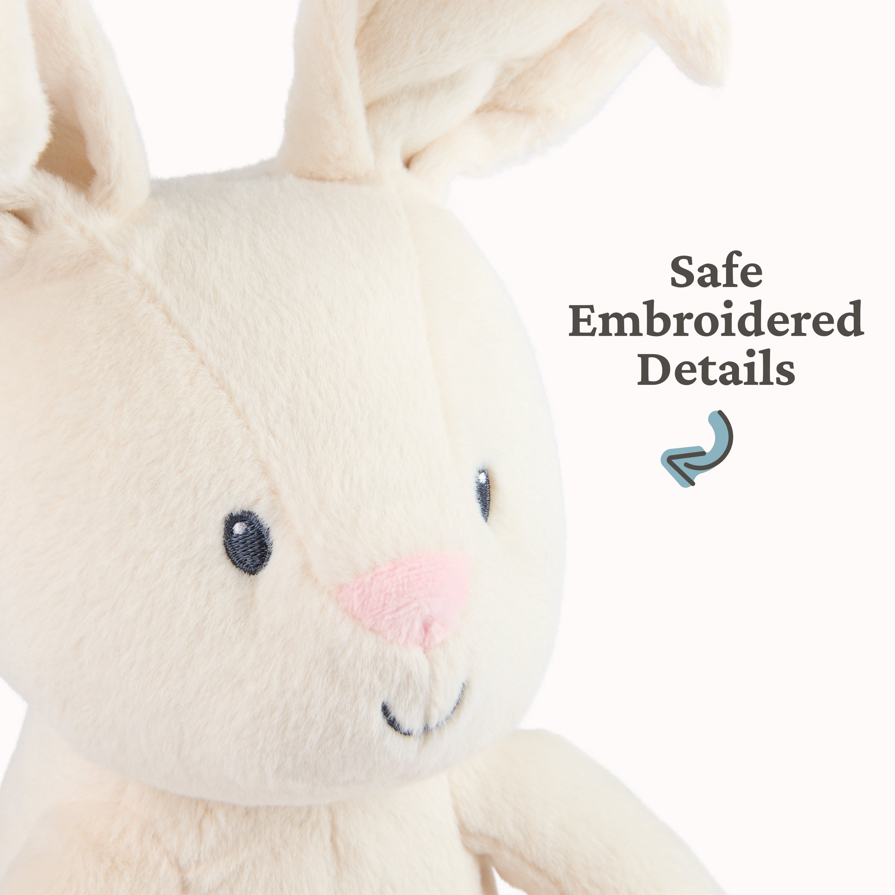 Peek-a-Boo Flora the Bunny, 7 in – Gund