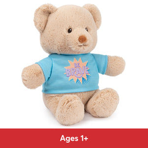 Be Brave Bear, Blue, 12 in
