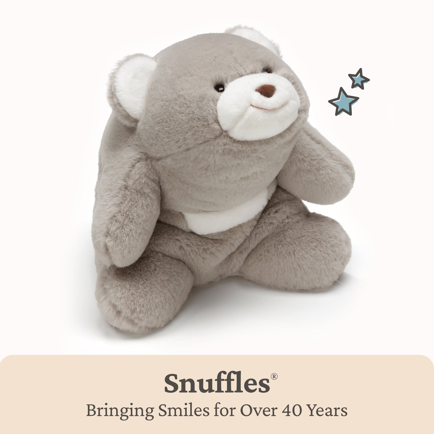 Snuffles, Gray, 10 in