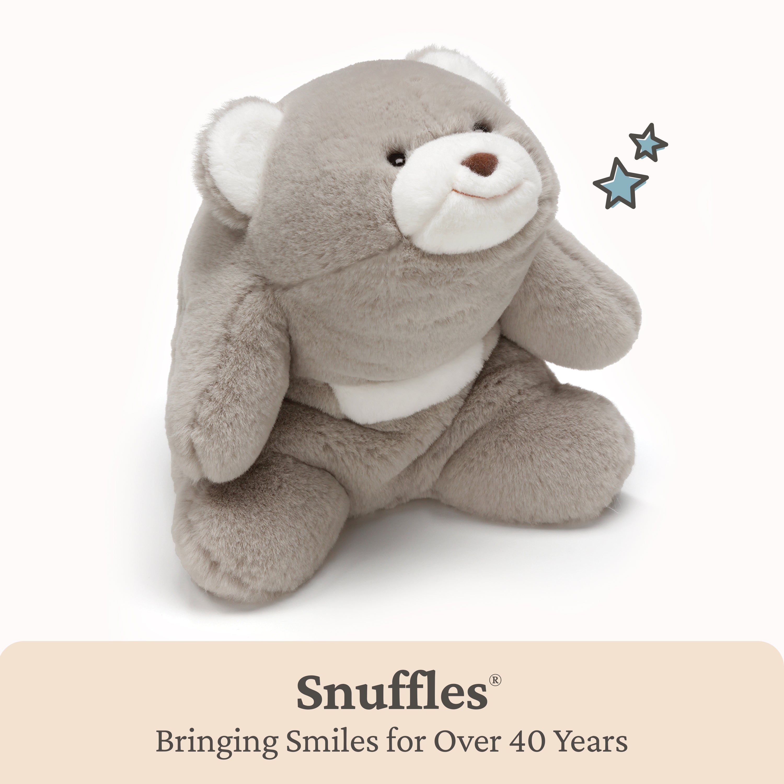 Snuffles, Gray, 10 in