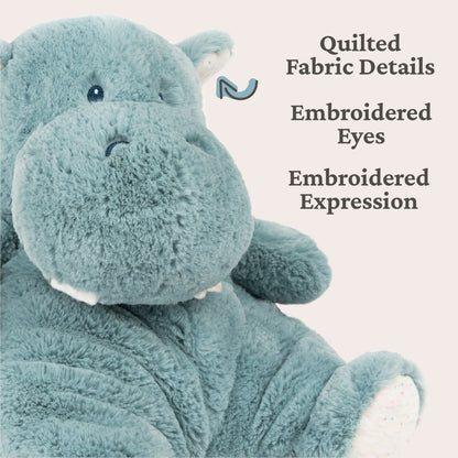 Oh So Snuggly Hippo, 12.5 in