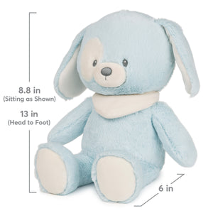 Sustainably Soft™ 100% Recycled Puppy, Blue, 13 in