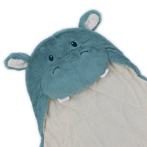 Oh So Snuggly® Hippo Blanket Wrap, 26 in