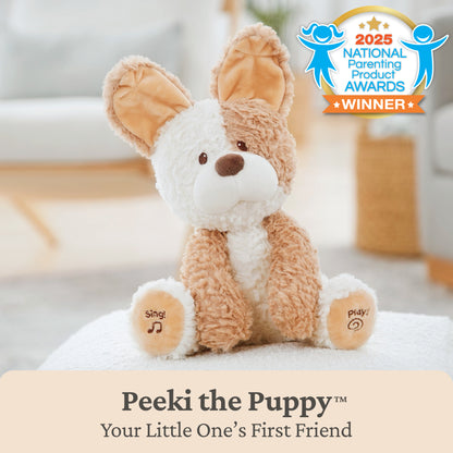 Animated Peeki the Puppy, 12 in