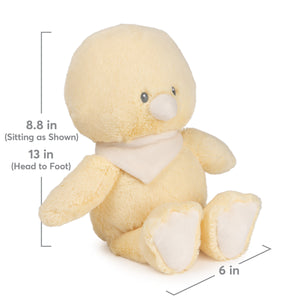 Sustainably Soft 100% Recycled Duckling, Yellow, 13 in