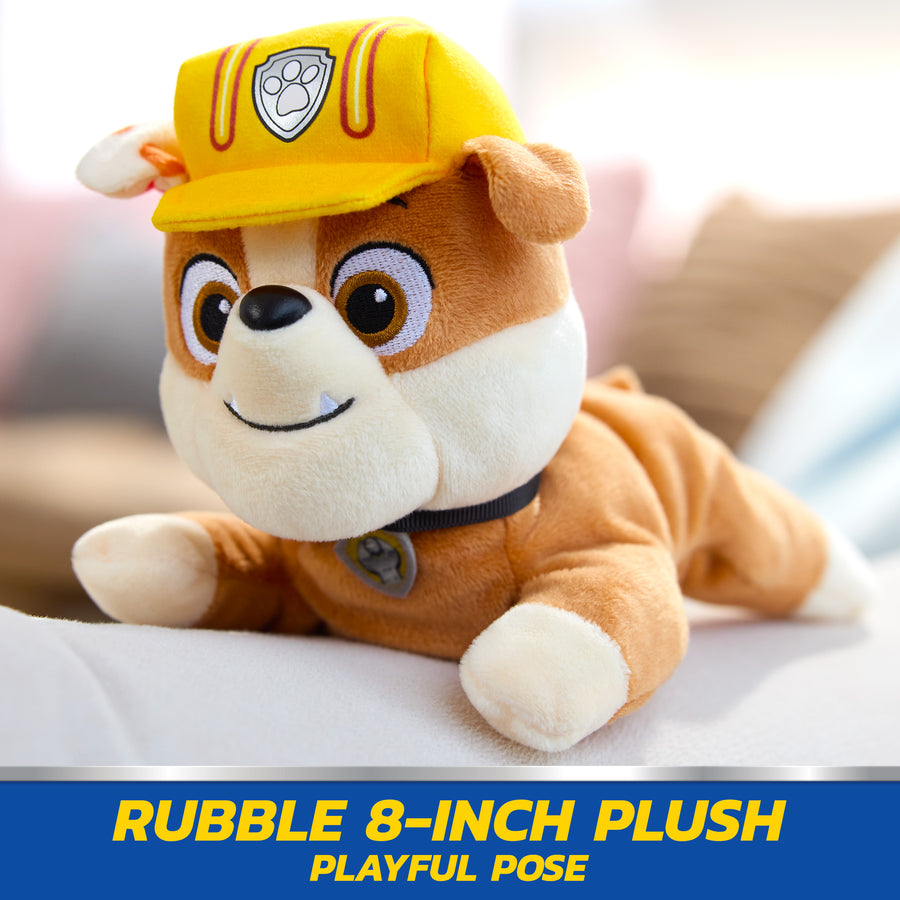 Rubble Lying Down Plush, 8 in