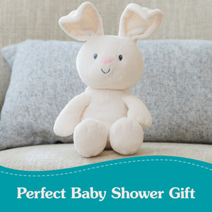 Peek-a-Boo Flora the Bunny, 7 in
