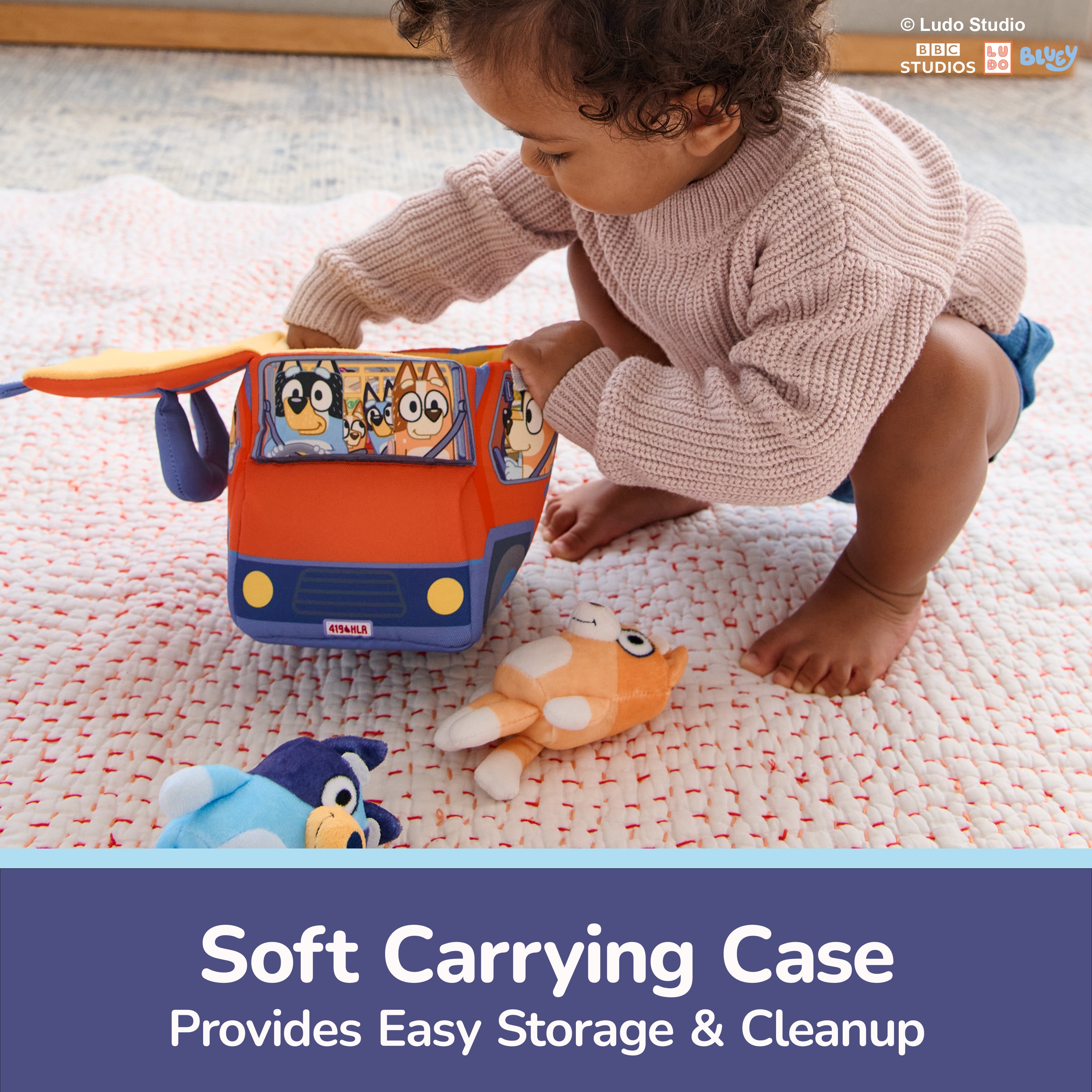 Bluey 5-Piece Playset, 7 in – Gund