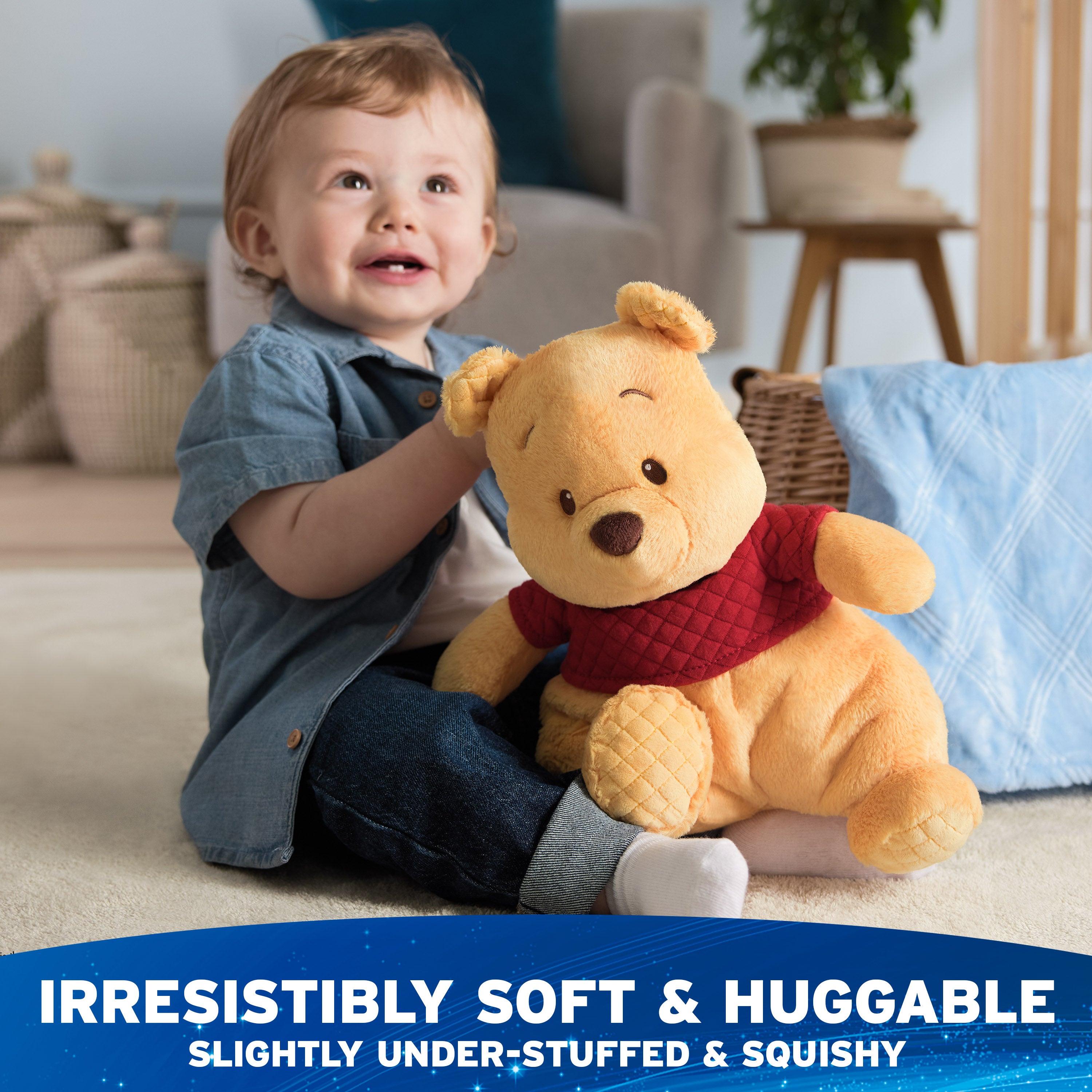 Oh So Snuggly Winnie the Pooh, 12.5 in – Gund