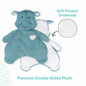 Oh So Snuggly® Hippo Lovey, 14 in