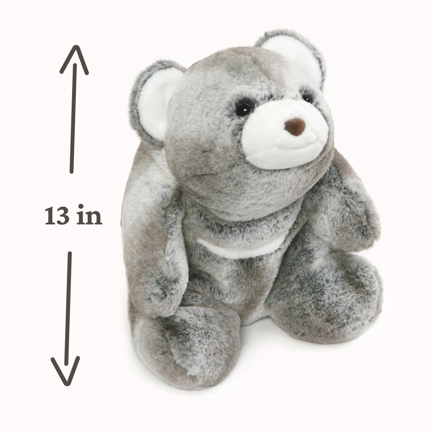 Snuffles® Two-Tone, Gray Brown, 13 in