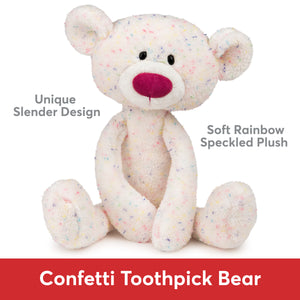 Confetti Toothpick Bear, 15 in