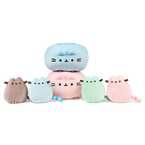 Rainbow Round Pusheen Squisheen, 11 in