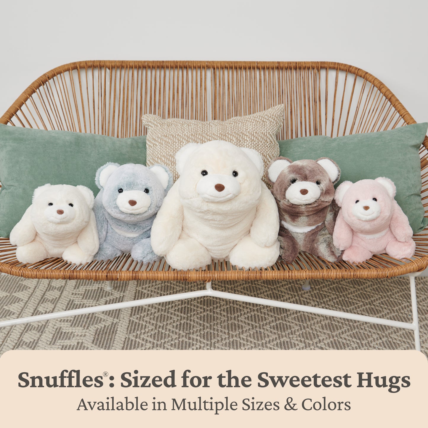 Snuffles, Gray, 10 in