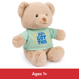 "You Got This" Bear, Green, 12 in