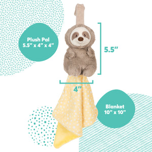 Lil’ Luvs™ Tuck-Away Lovey: Reese Sloth