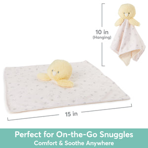 Sustainably Soft™ 100% Recycled Lovey: Buttercup™ Duckling, 10 in