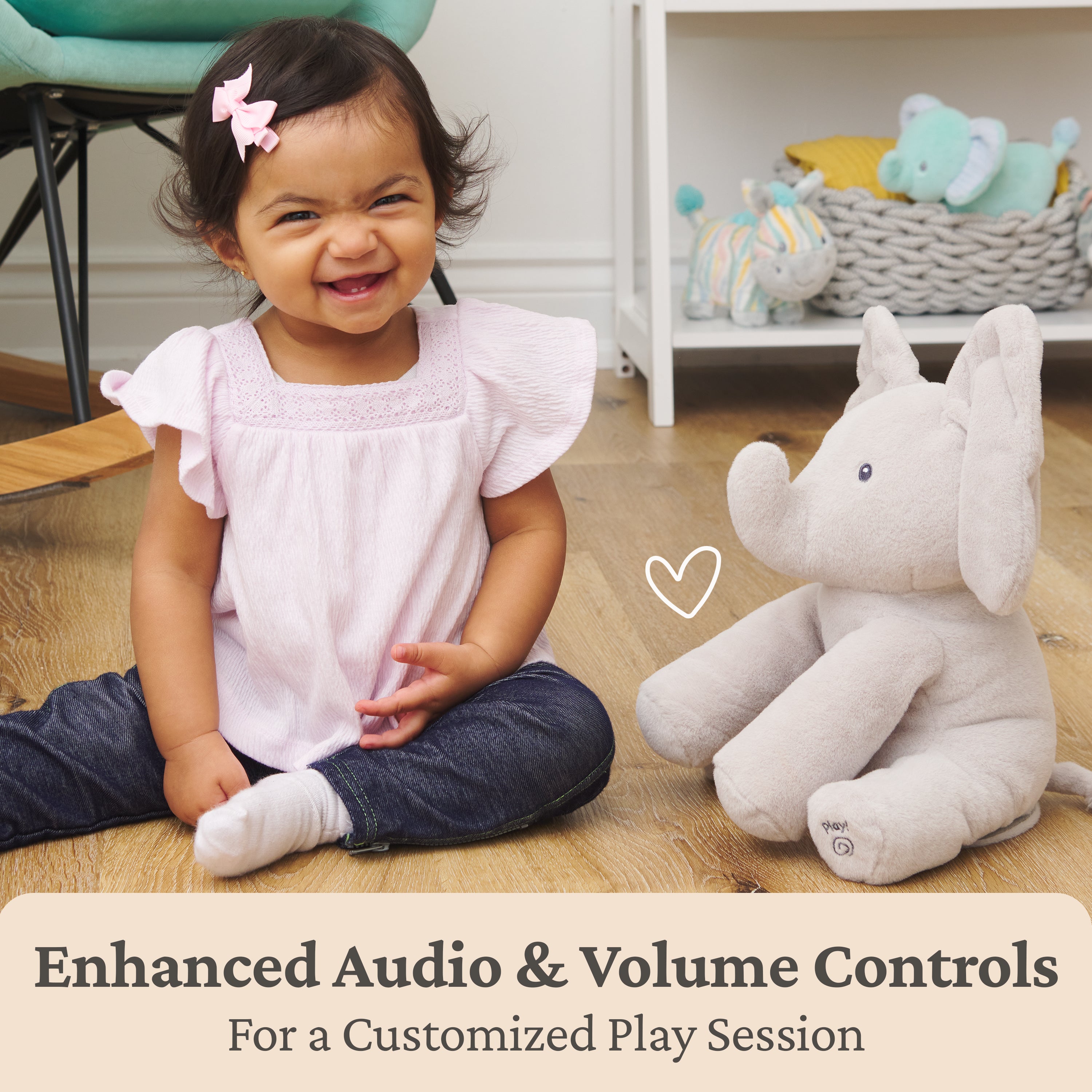 Animated Flappy The Elephant, 12 in – Gund