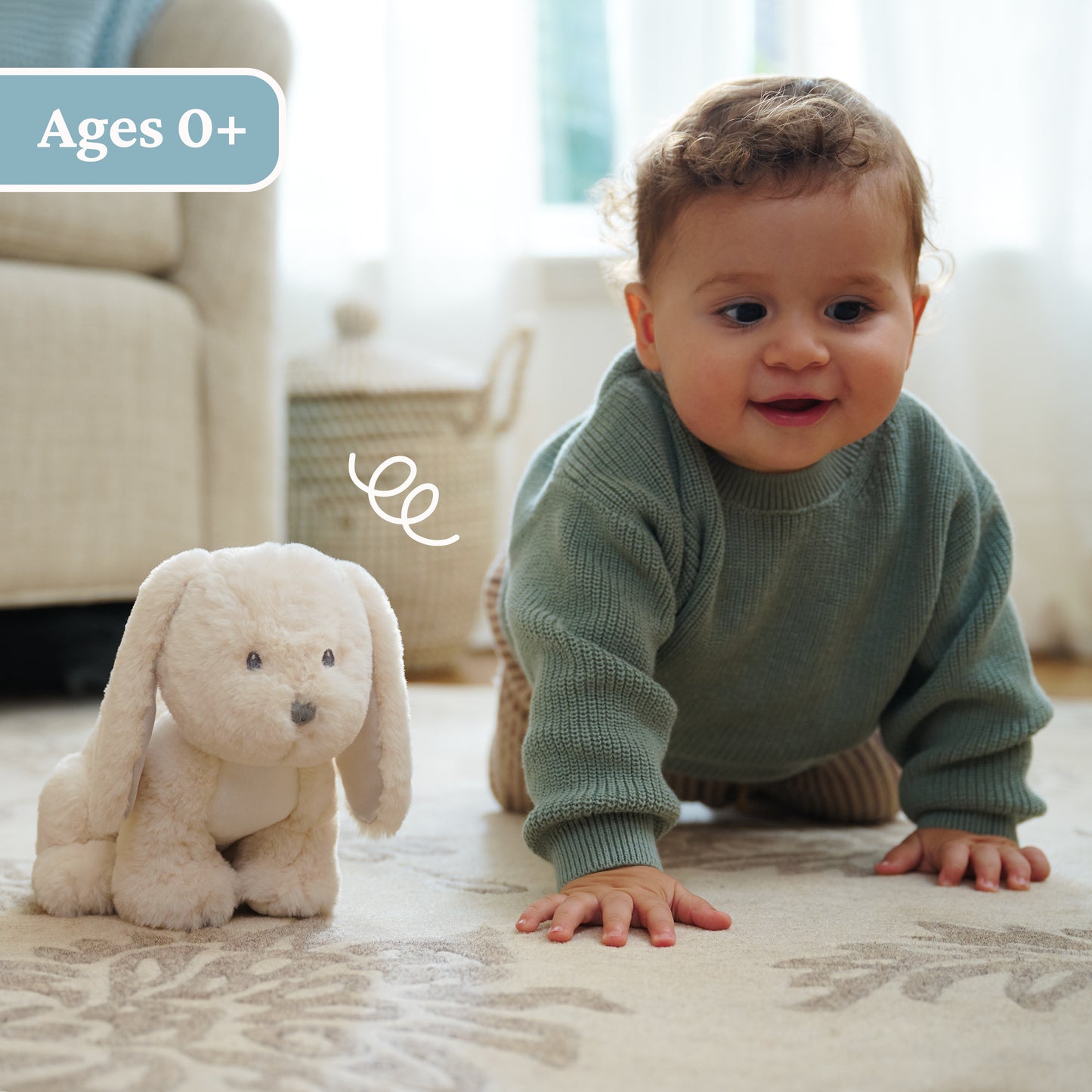 Playful Pals: Clover™ Bunny, 10 in