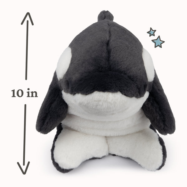 Snuffles® and Friends: Flynn Orca, 10 in – Gund