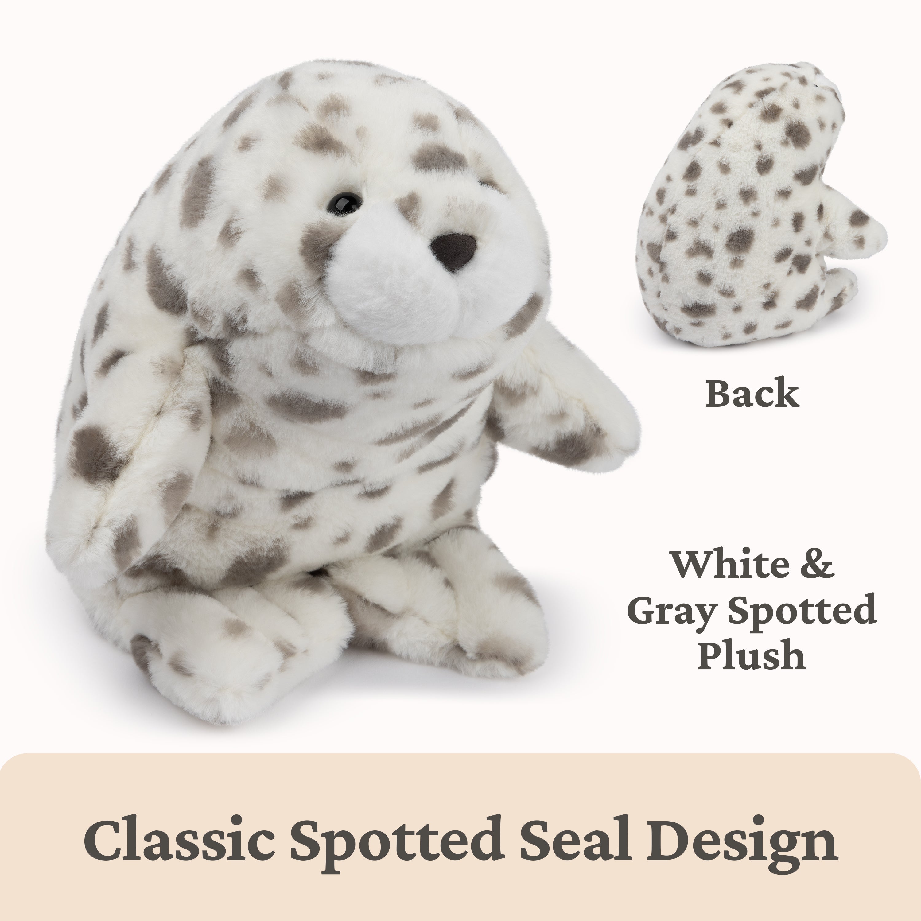 Snuffles® and Friends: Nuri Leopard Seal, 10 in – Gund
