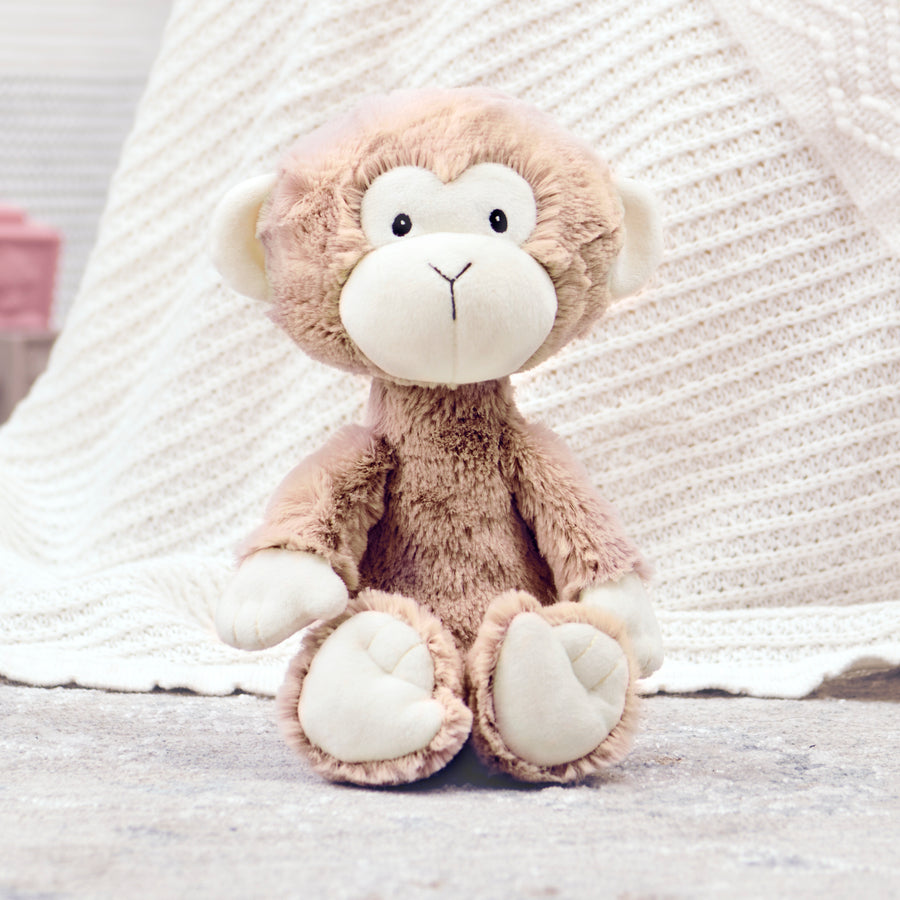 Lil' Luvs Collection - Micah the Monkey Plush, 12 in