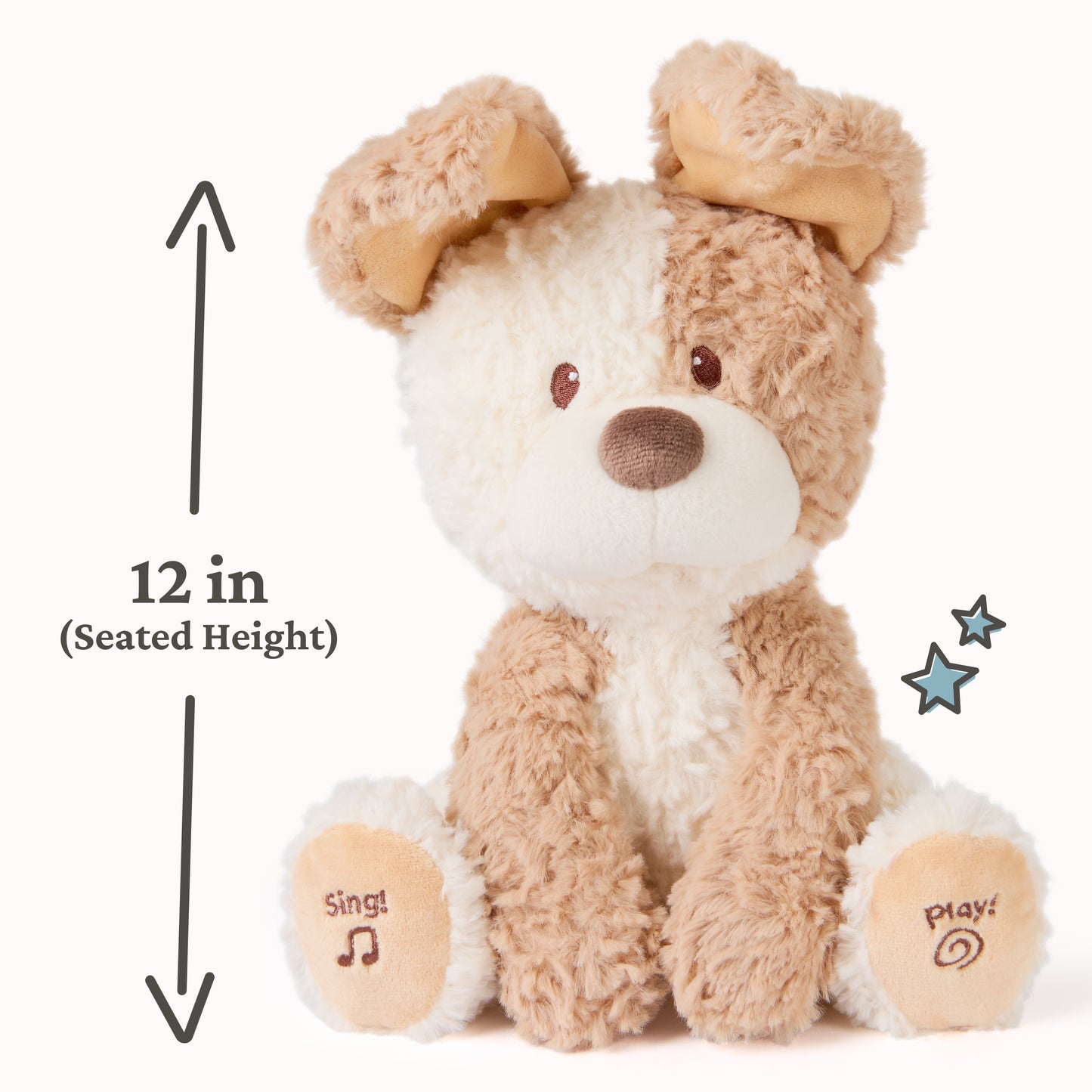 Animated Peeki the Puppy, 12 in