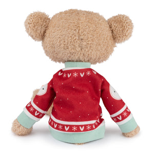 Sleigh Toothpick™ Bear with Holiday Sweater, 15 in