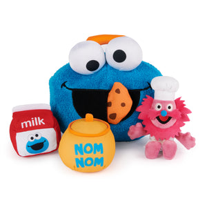 Cookie Monster & Gonger Playset, 8 in