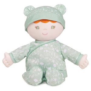 Daphnie 100% Recycled Baby Doll (Green), 12 in