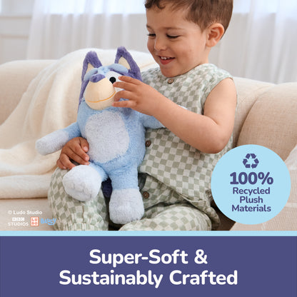 Sustainably Soft: Bluey, 13 in (Made from 100% Recycled Materials)