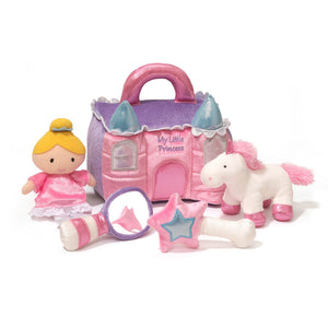 Princess Castle Plush Playset, 7 in