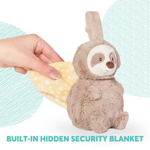 Lil’ Luvs™ Tuck-Away Lovey: Reese Sloth