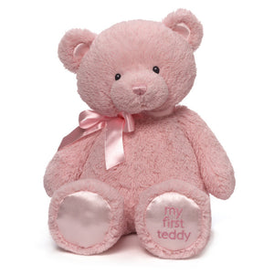 My First Teddy Pink, 18 in