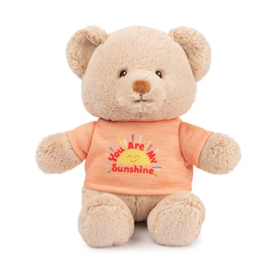 "You are My Sunshine" Bear, Orange, 12 in