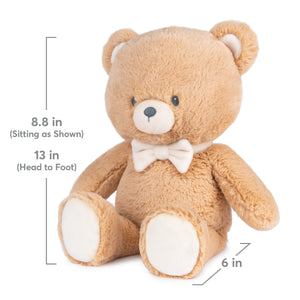 Sustainably Soft™ 100% Recycled Teddy Bear, Brown, 13 in