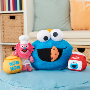 Cookie Monster & Gonger Playset, 8 in