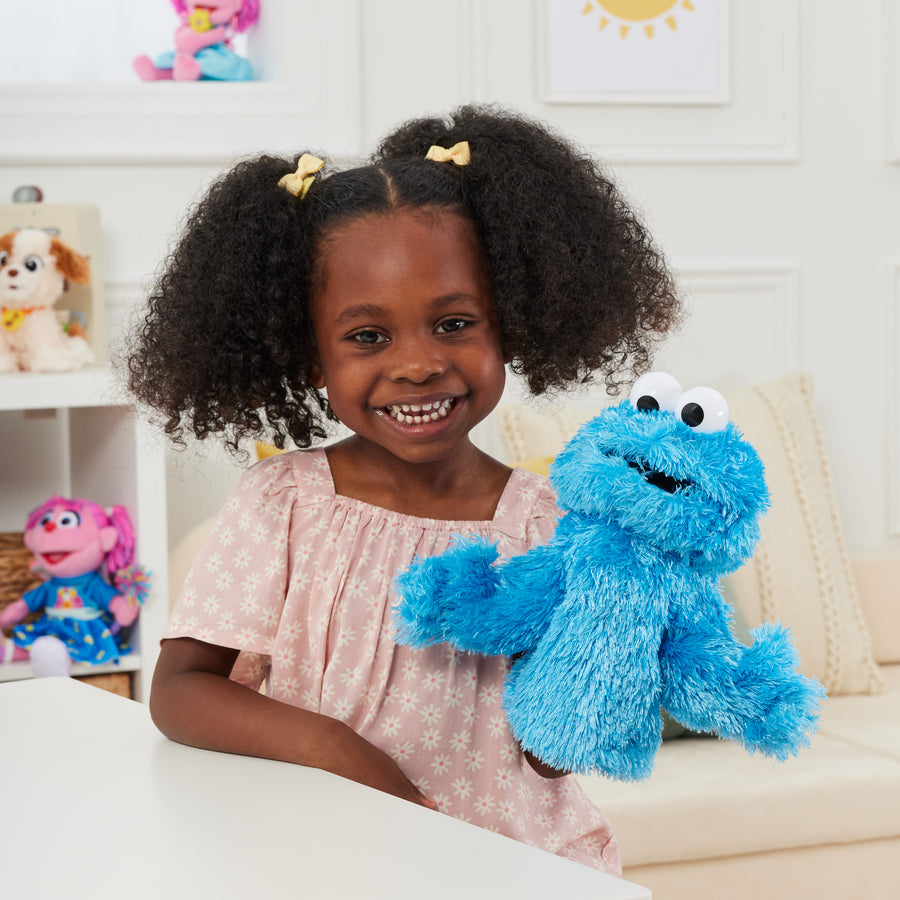 Cookie Monster Hand Puppet, 11 in