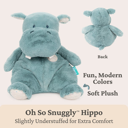 Oh So Snuggly Hippo, 12.5 in