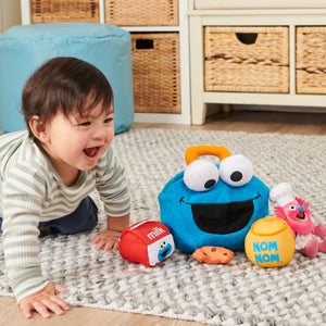 Cookie Monster & Gonger Playset, 8 in