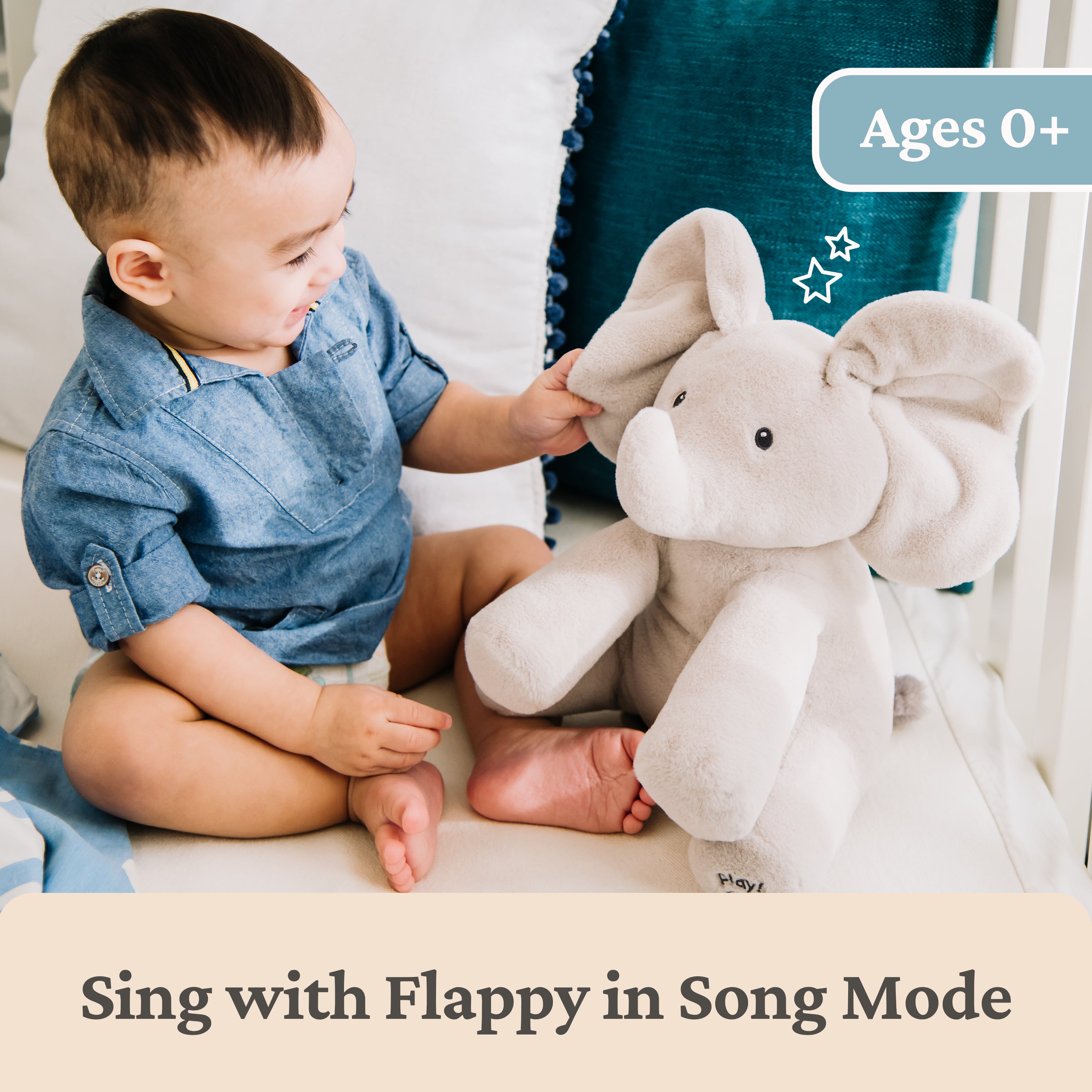 Animated Flappy The Elephant, 12 in – Gund
