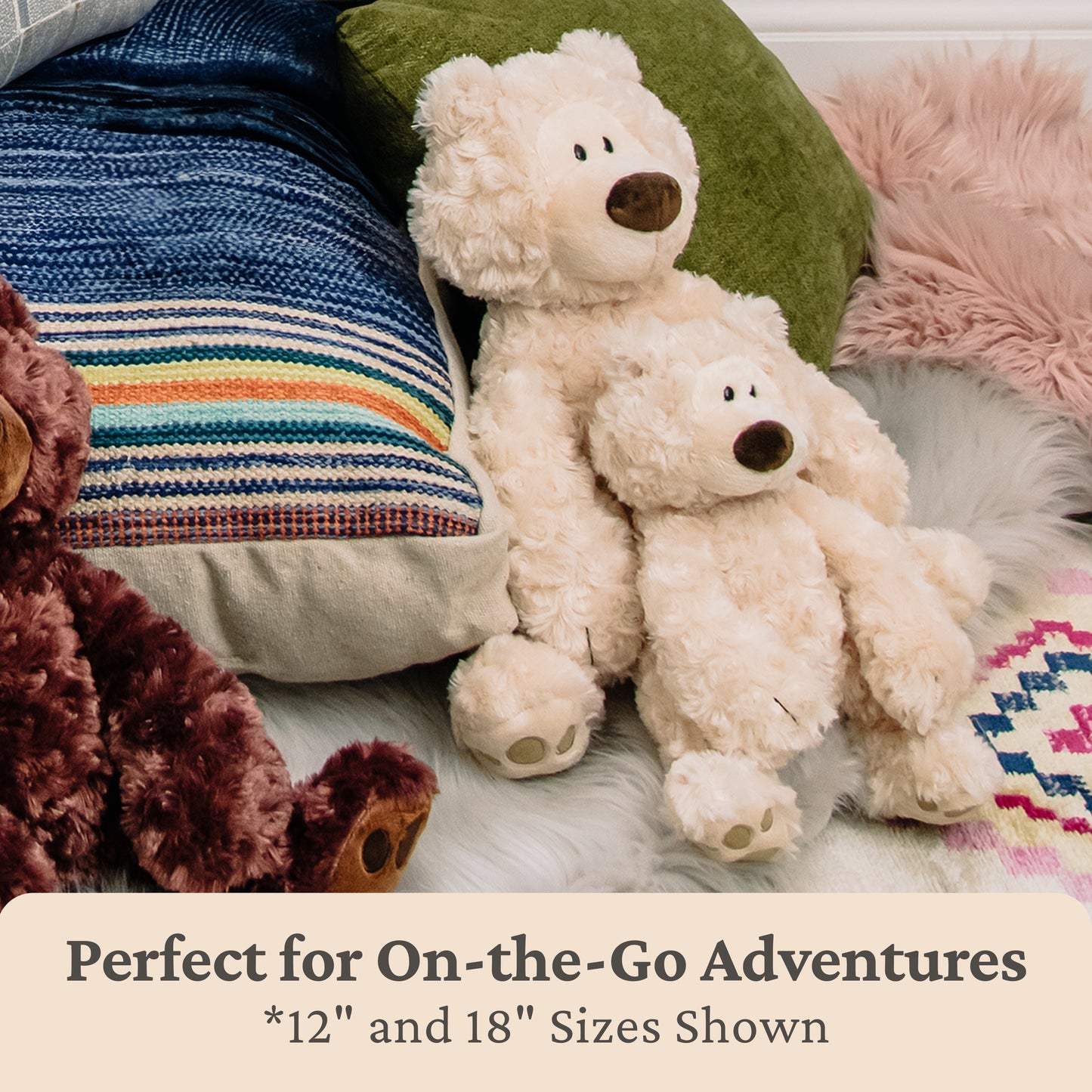 Philbin Bear, Beige, 12 in