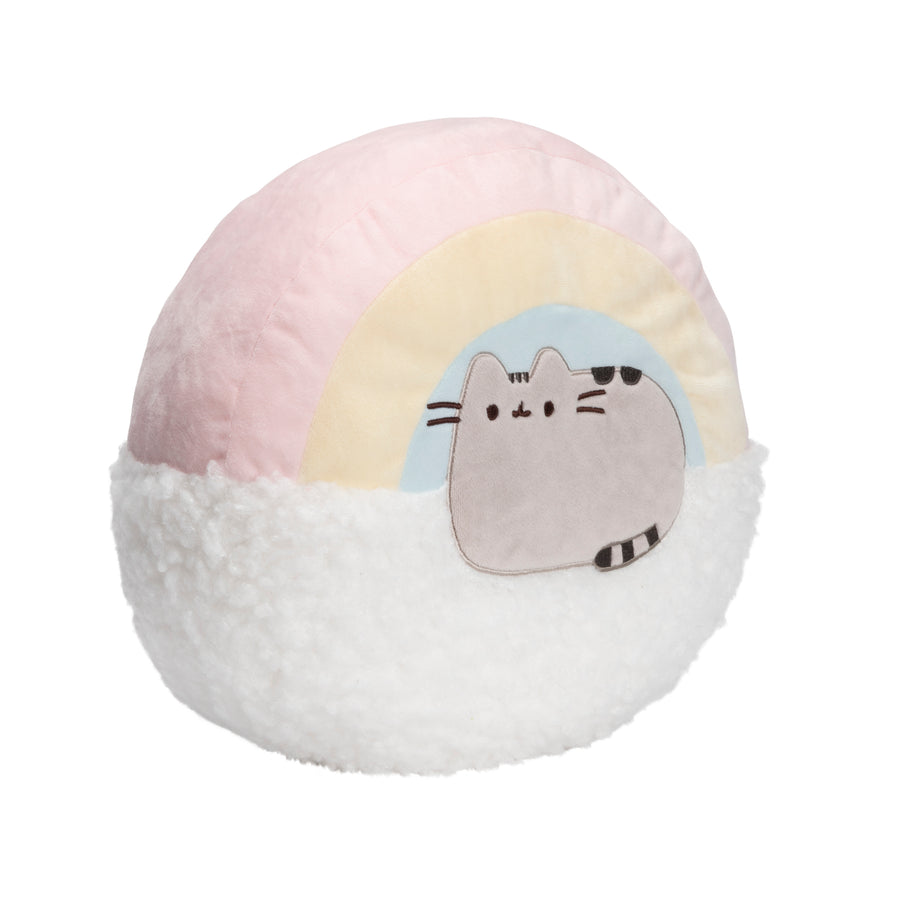 Pusheen Rainbow Pillow, 13 in